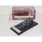 Street Weapon 1:64 Nissan Skyline GT-R ER34 LBWK open hood black