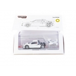 Tarmac 1:64 Ford RS200 white