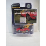 Greenlight 1:64 Chevrolet Corvette 1969 Wide Boots GT red
