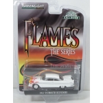 Greenlight 1:64 Plymouth Belvedere 1957 Flames The Series white