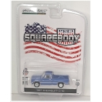 Greenlight 1:64 Chevrolet C-10 Squarebody 1987 blue