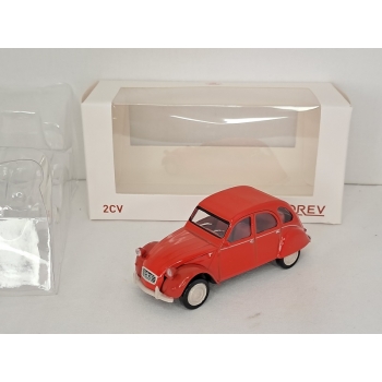 Norev Jet-car 1:43 Citroen 2CV 1978 geranium red