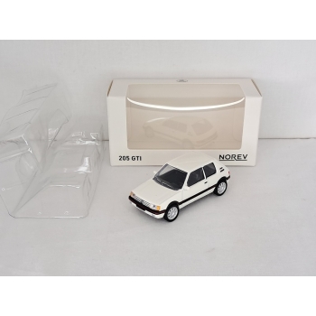 Norev Minijet 1:54 Peugeot 205 GTI 1988 meije white