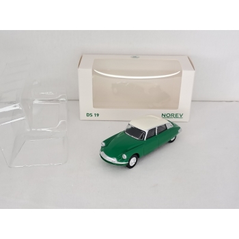 Norev Minijet 1:58 Citroen DS 19 1958 green white roof