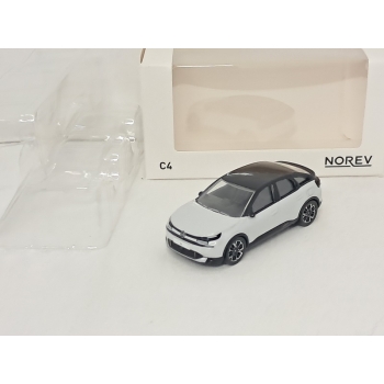 Norev Minijet 1:64 Citroen C4 2025 okenite white metallic and black