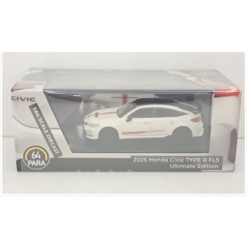 Paragon 1:64 Honda Civic Type R Ultimate Edition 2025 white