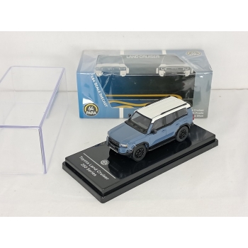 Paragon 1:64 Toyota Land Cruiser 250 Prado 2024 LHD heritage blue