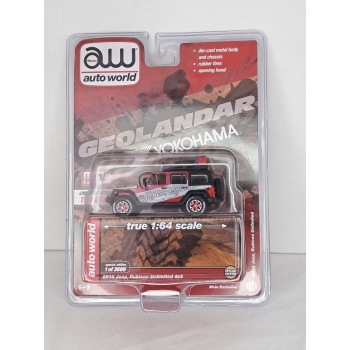 Auto World 1:64 Jeep Rubicon Unlimited 2018 Geolandar Yokohama