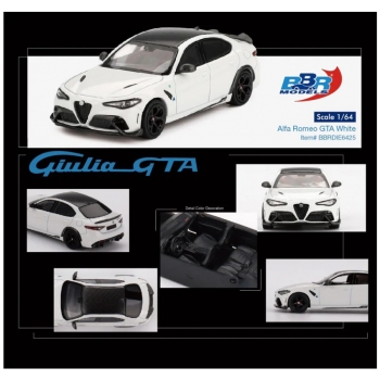 BBR 1:64 Alfa Romeo Giulia GTA white