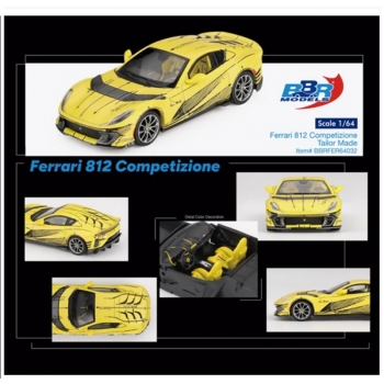 BBR 1:64 Ferrari 812 Competizione 2021 Tailor Made