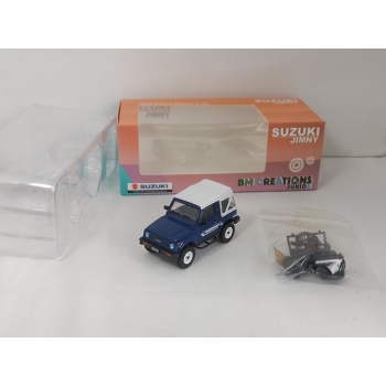 BM Creations 1:64 Suzuki Jimny SJ413 LHD blue