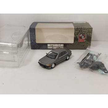 BM Creations 1:64 Mitsubishi Lancer GTI 1988 LHD silver grey