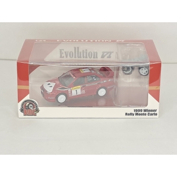 BM Creations 1:64 Mitsubishi Lancer EVO VI #1 Winner Monte Carlo 1999