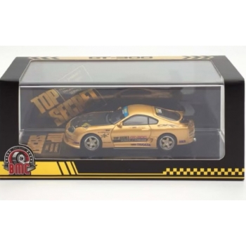 BM Creations 1:64 Toyota Supra Top Secret (JZA80) gold Hongkong Edition