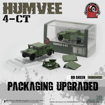 BM Creations 1:64 Humvee 4-CT-OD green
