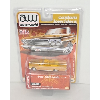 Auto World 1:64 Chevrolet Impala SS lowrider 1962 orange