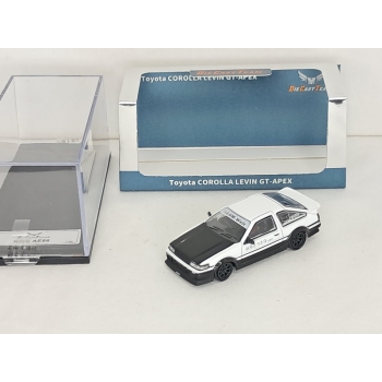 Die Cast Team 1:64 Toyota Corolla Levi AE86 GT- Apex white