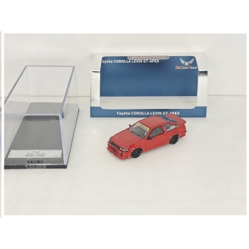Die Cast Team 1:64 Toyota Corolla Levi AE86 GT- Apex red