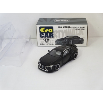 Era 1:64 LB Works Lexus LC500 dark black