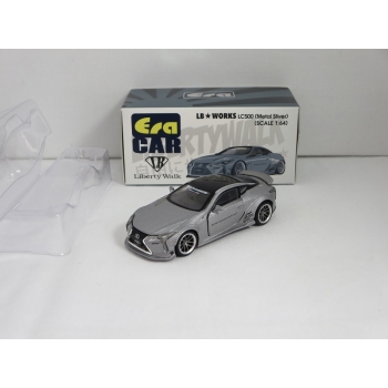 Era 1:64 LB Works Lexus LC500 metal silver