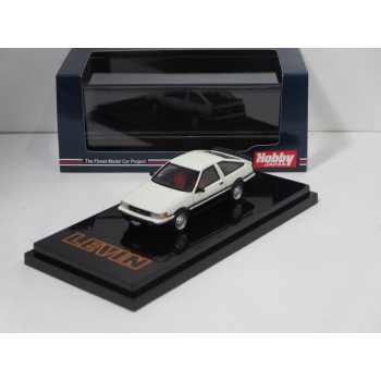 Hobby Japan 1:64 Toyota Corolla Levin AE86 3 Door GT APEX white black