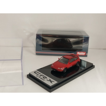 Hobby Japan 1:64 Honda CR-X SiR (EF8) JDM Style red