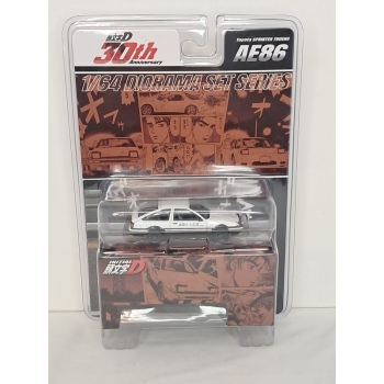 Hobby Japan 1:64 Toyota Sprinter Trueno (AE86) Initial D Fujiwara vs Takahashi