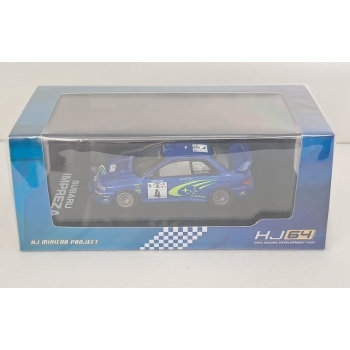 Hobby Japan 1:64 Subaru Impreza WRC #4 J.Kankkunen Safari 2000