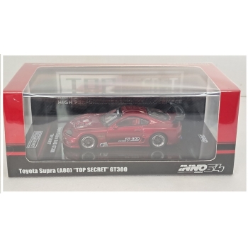 Inno 1:64 Toyota Supra (A80) Top Secret red