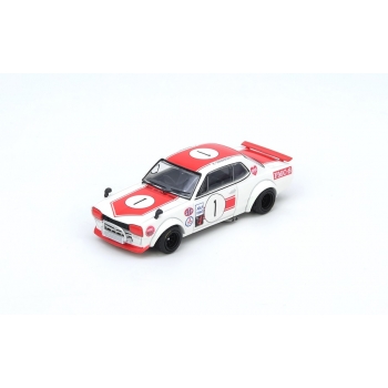 Inno 1:64 Nissan Skyline 2000 GT-R KPGC10 #1 Takahashi Kunimitsu Fuji Masters 1971