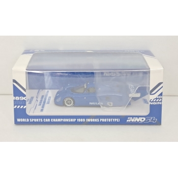 Inno 1:64 Nissan R89 World Sports Car Championship 1989 blue