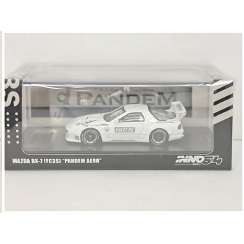 Inno 1:64 Mazda RX7 (FC3S) Pandem Aero Widebody Kit white