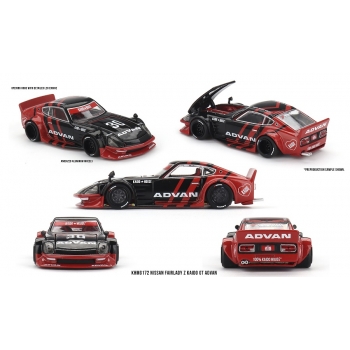 Mini GT 1:64 Nissan Fairlady Z Kaido GT ADVAN 1978