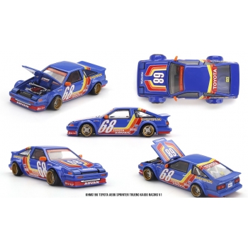 Mini GT 1:64 Toyota AE86 Sprinter Trueno Kaido Racing V1 blue