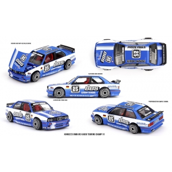 Mini GT 1:64 BMW M3 (E30) Kaido Touring Champ V1