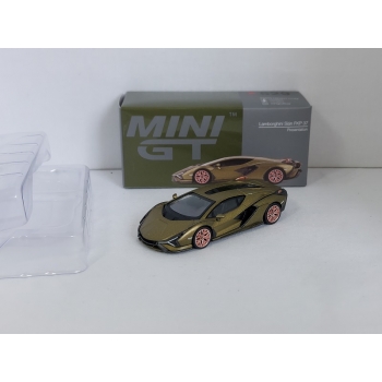 Mini GT 1:64 Lamborghini Sian FKP37 Presentation LHD