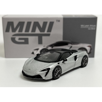 Mini GT 1:64 McLaren Artura RHD ice silver