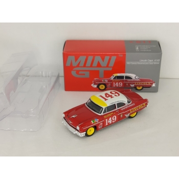 Mini GT 1:64 Lincoln Capri #149 Carrera Panamericana Class Winner 1954