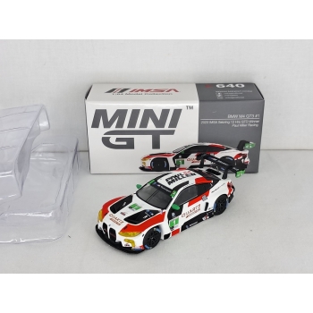 Mini GT 1:64 BMW M4 GT3 #1 Paul Miller Racing IMSA Sebring 12 Hrs GTD Winner 2023