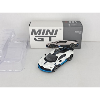 Mini GT 1:64 Bugatti Divo LHD white