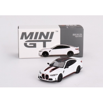 Mini GT 1:64 BMW M4 CSL LHD alpine white