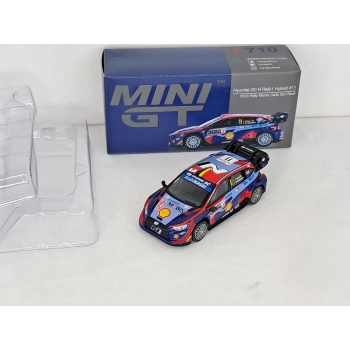 Mini GT 1:64 Hyundai i20 N Rally1 Hybrid #11 Neuville 3rd Monte Carlo 2023