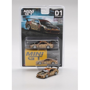 Mini GT 1:64 Nissan Silvia (S15) Top Secret D1GP 1999 RHD