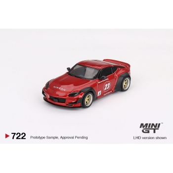 Mini Gt 1:64 Nissan Z400 Pandem 2023 LHD passion red