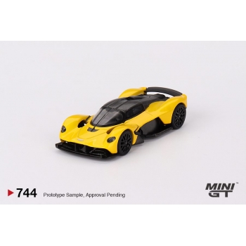 Mini Gt 1:64 Aston Martin Valkyrie 2023 LHD sunburst yellow