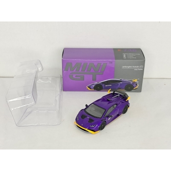 Mini GT 1:64 Lamborghini Huracan STO 2023 RHD viola pasifae