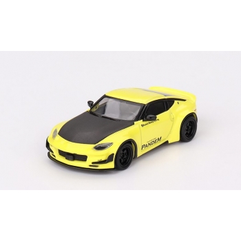 Mini GT 1:64 Nissan Z 400 Pandem 2024 LHD ikazuchi yellow