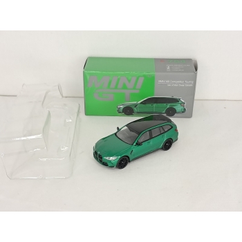 Mini GT 1:64  BMW M3 Touring (G81) Competition 2022 RHD Isle of man green metallic