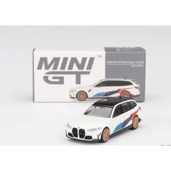 Mini GT 1:64 BMW M3 M Performance Touring RHD 2023 alpine white