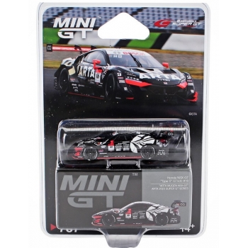 Mini GT 1:64 Honda NSX-GT Type S GT500 #16 ARTA MUGEN NSX-GT Super GT Series 2023
